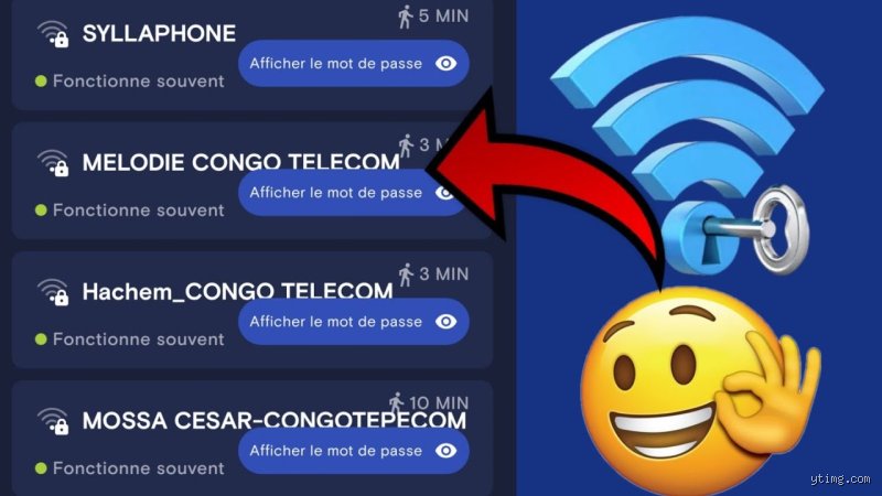 Quel mot de passe pour se connecter en WiFi avec mon téléphone ?