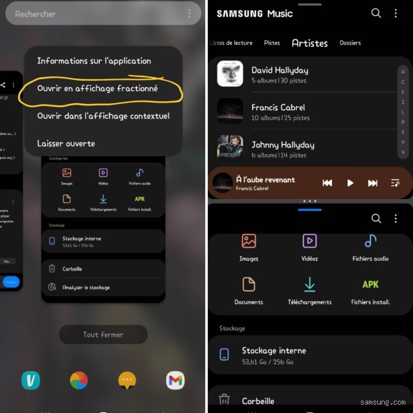 Comment voir les applications en arrière-plan sur Samsung ?