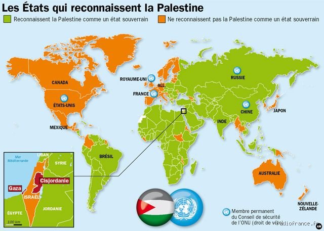 Pourquoi la Palestine n'est pas reconnue comme un pays ?
