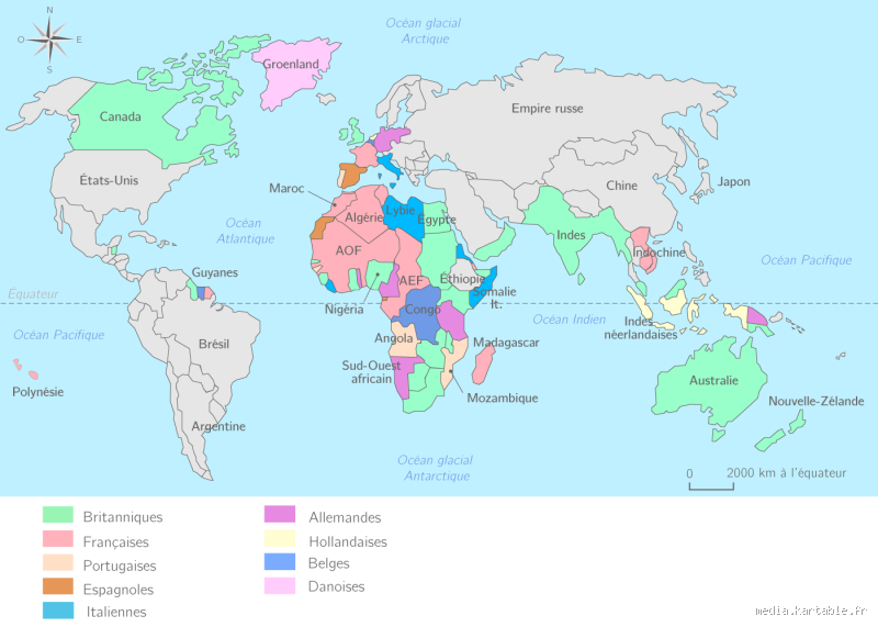 Quel est le pays le plus colonisateur du monde ? Une plongée dans l’histoire impériale