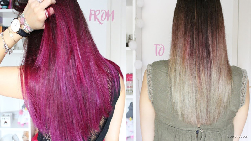 Comment faire dégorger une couleur permanente naturellement ?
