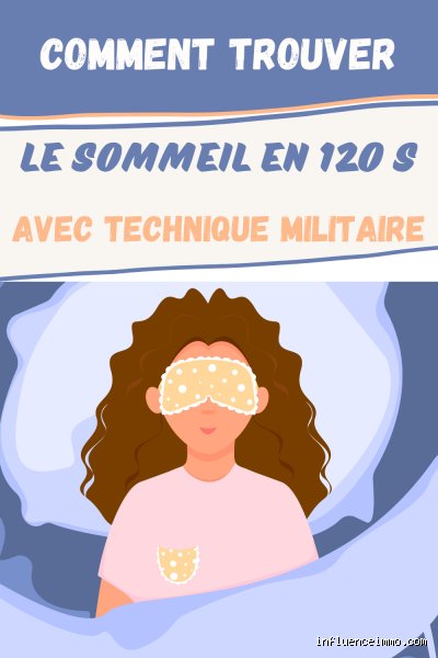 Comment trouver le sommeil en 2 minutes ?