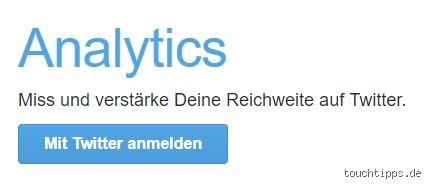 Kann man sehen, wer bei Twitter auf meiner Seite war?