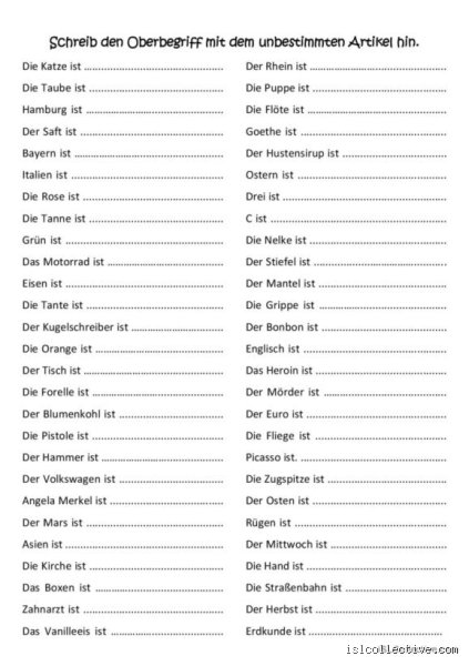 Was bin ich Begriffe?