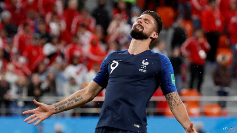 Est-ce que Giroud a marqué un but pendant la Coupe du Monde 2018 avec l'équipe de France ?