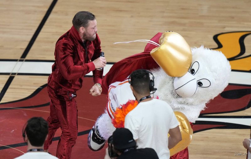 Pourquoi McGregor a frappé la mascotte ?