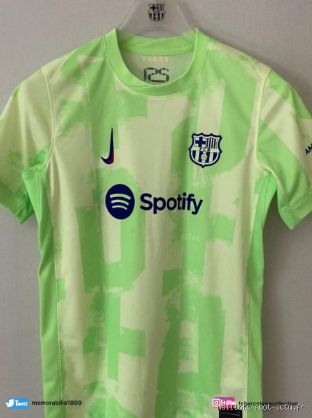 Quel est le nouveau maillot du Barça ?