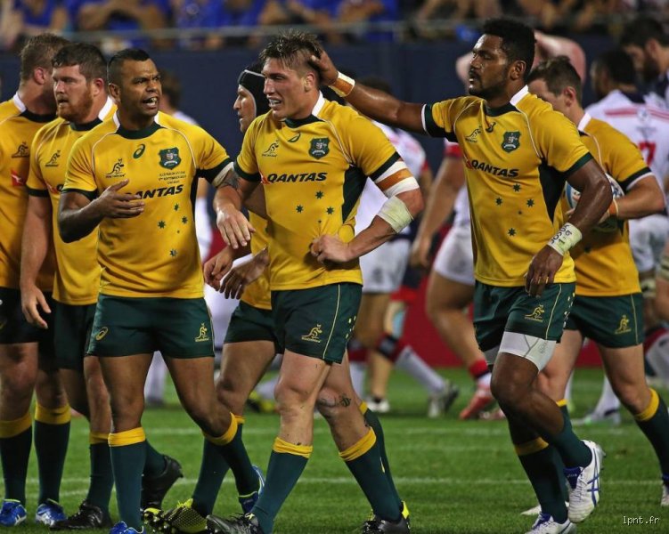 Quel est le surnom des Australiens au rugby ?