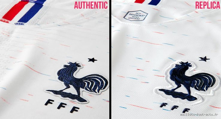 Quelle est la différence entre un maillot replica et authentique ?