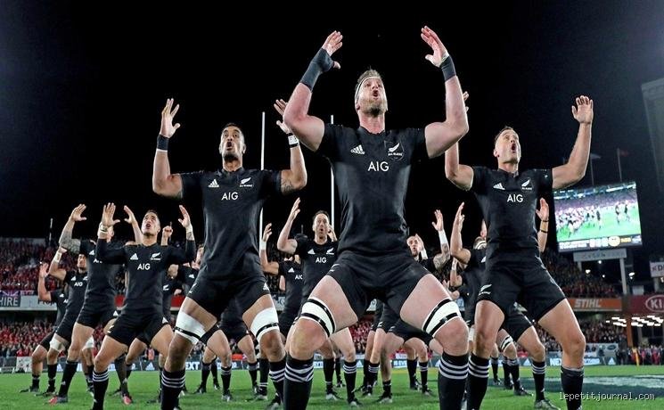 Quels pays font le haka au rugby ?