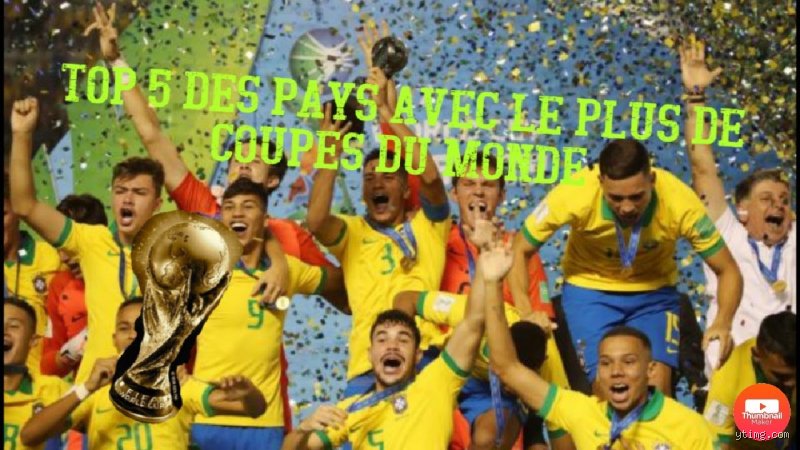 Qui a le plus de Coupe du Monde ?