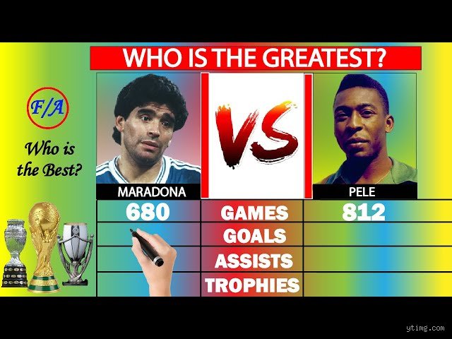 Who was better, Pele or Maradona? Le duel ultime entre le Roi de 1958 et le Dieu de 1986