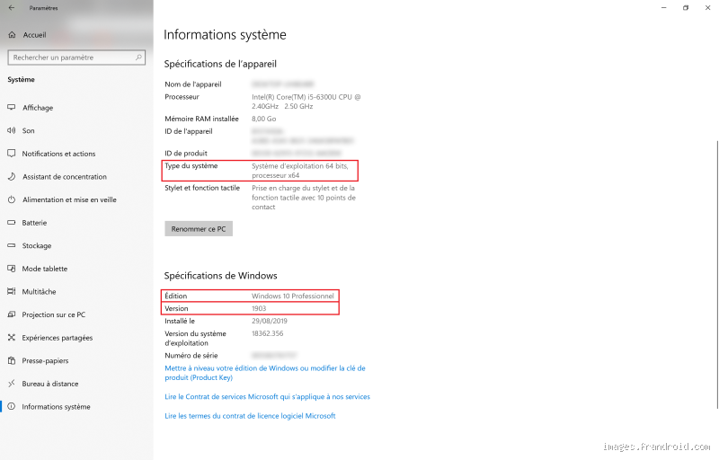 Comment savoir quelle version de Windows j’ai sur mon PC ?