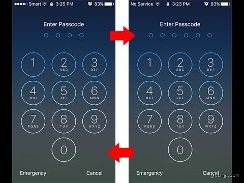 Besteht der iPhone-Passcode aus 4 oder 6 Ziffern?