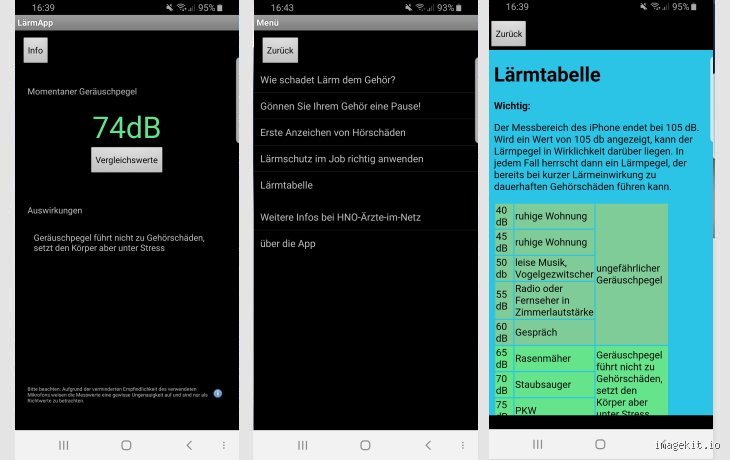 Kann man mit Handy Lärm messen?