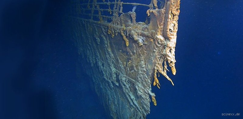 Warum zerfällt die Titanic?