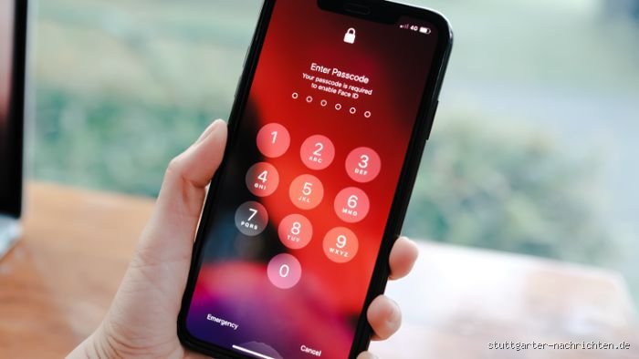 Wo finde ich den 6 stelligen iPhone-Code vergessen?