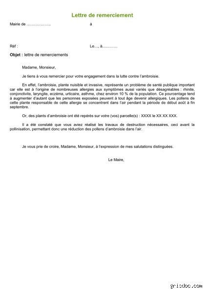 Comment adresser des remerciements ?