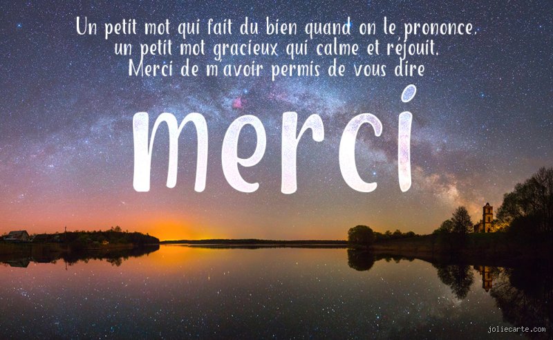 Comment dire merci chaleureusement ?