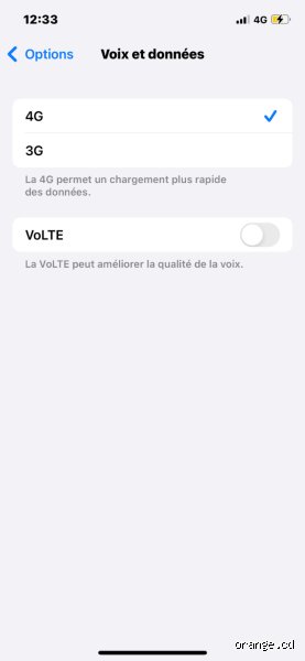 Comment activer la 4G de Orange ?