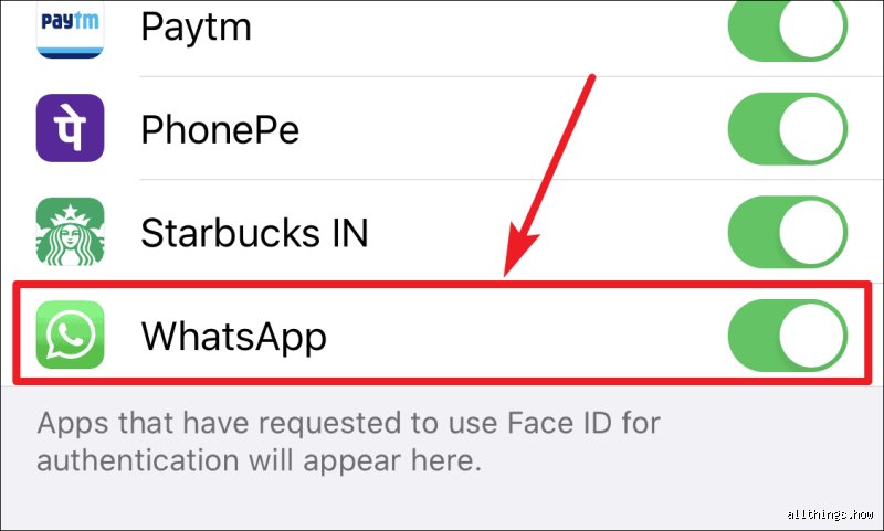 Comment enlever le Face ID sur WhatsApp iPhone ?