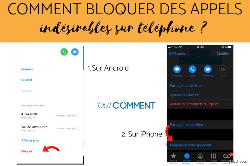 Comment supprimer les appels indésirables efficacement