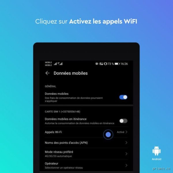 Comment savoir si VoWiFi est activé sur votre téléphone ?