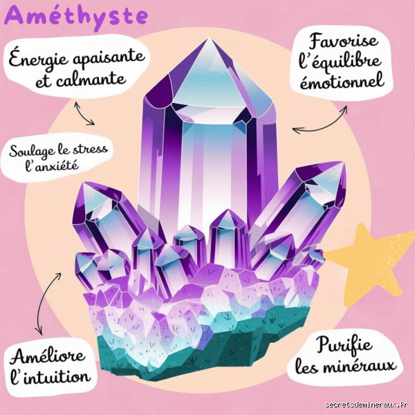 Quel est le pouvoir de l'améthyste ?