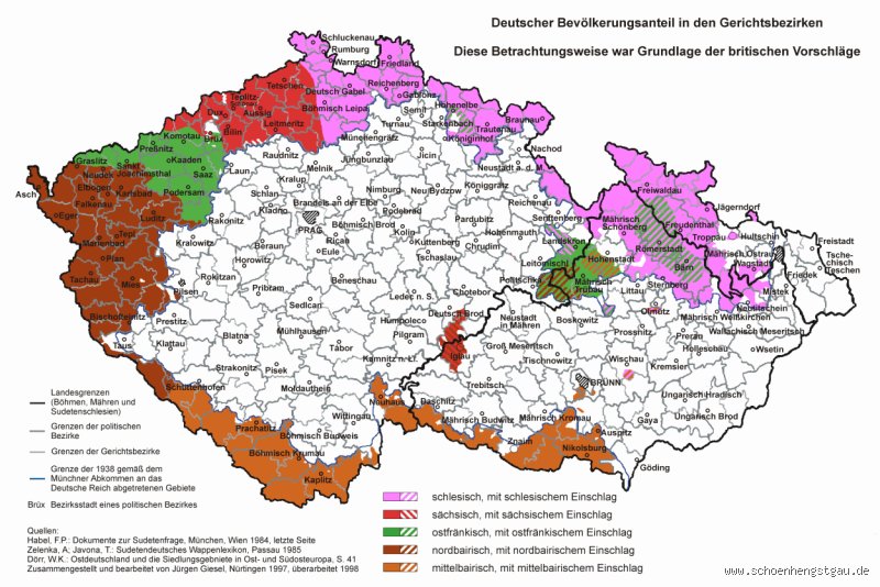 Sudetendeutsche: Deutsche, Tschechen oder irgendwas dazwischen? Eine ধ্রুবক Betrachtung!
