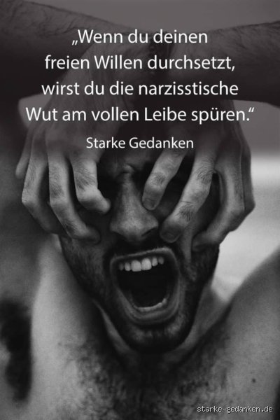 Wann wird der Narzisst wütend?