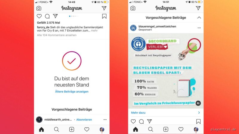 Warum wird mir jemand bei Instagram vorgeschlagen?