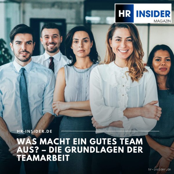 Was zeichnet ein gutes Team aus?