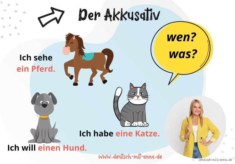 Wie erkläre ich am besten den Akkusativ? Meine ganz persönlichen Tipps für einen Aha-Moment