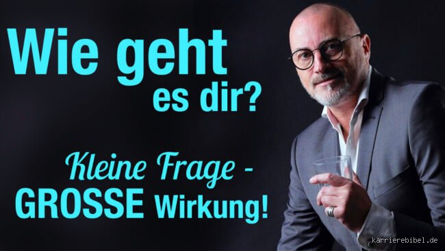 Wie geht es dir Frage umgehen