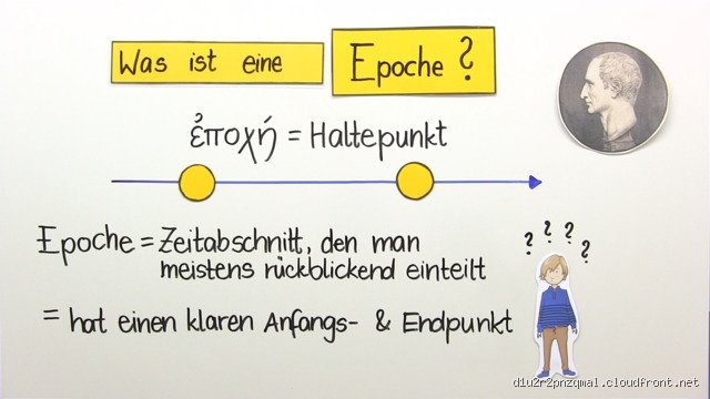 Wie heißt die Epoche in der wir leben?