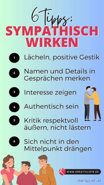 Wie merkt man, dass man sympathisch ist?