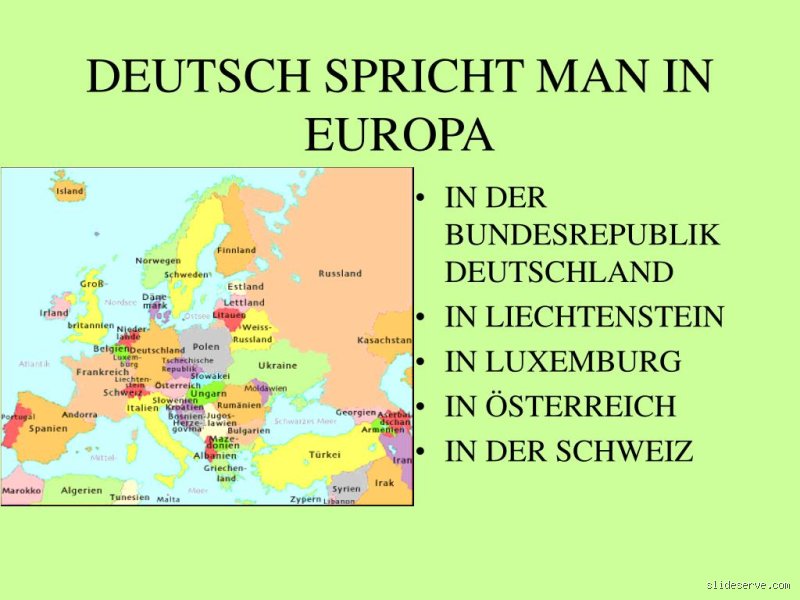 Wo spricht man Deutsch in Europa? Eine ehrliche Entdeckungsreise