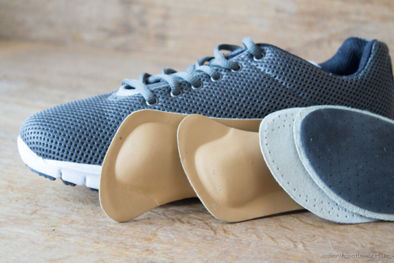 Quel type de chaussures avec des semelles orthopédiques ?