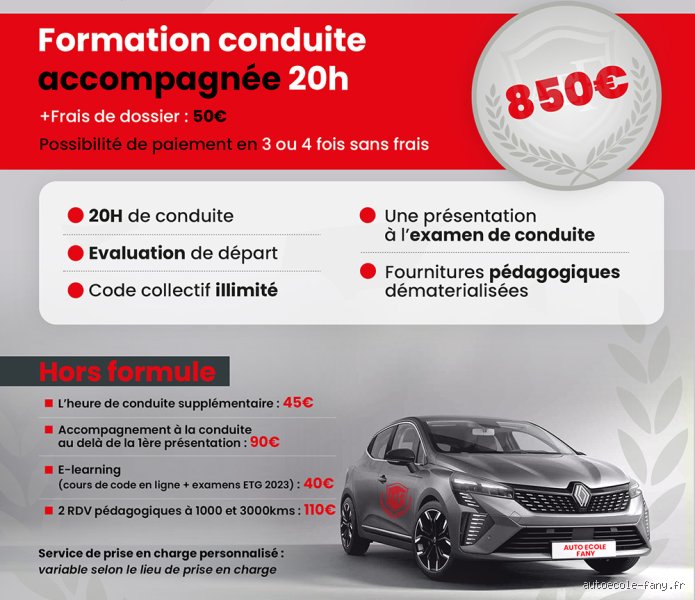 Est-ce que 20h de conduite suffit ?