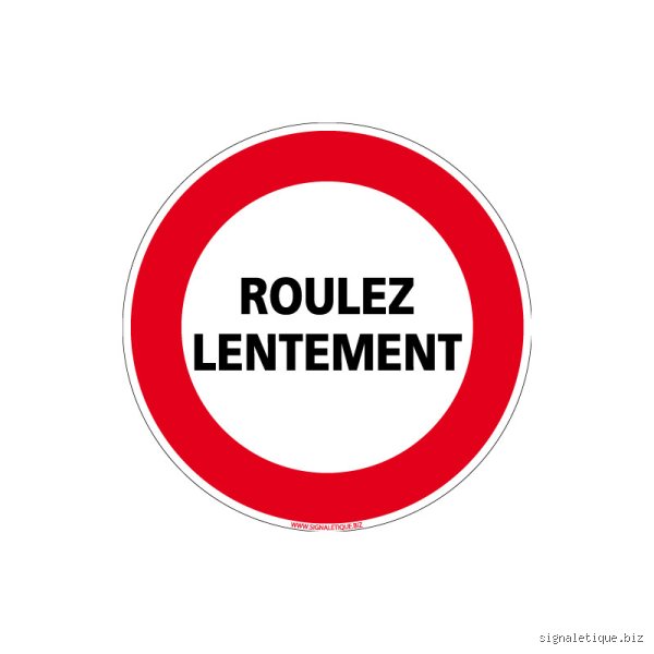 Est-il interdit de rouler trop lentement ?