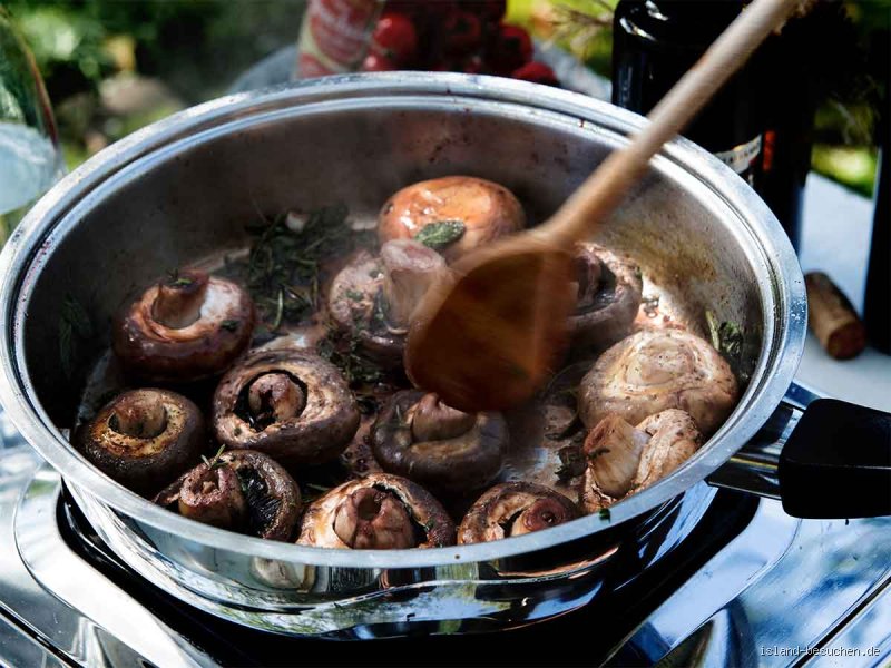 Kann man zu Pilzen Rotwein trinken?
