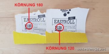 Was bedeutet Körnung 180?